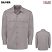 Silver - Dickies Men's Long Sleeve Work Shirt #5574SV