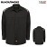 Black/Smoke - Dickies Men's Long Sleeve Performance Shop Shirt #6605BS