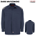 Dark Navy/Smoke - Dickies Men's Long Sleeve Performance Shop Shirt # LL605DS