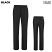 Black - Dickies Women's Premium Flat Front Pants #FP21BK