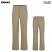 Khaki - Dickies Women's Premium Cargo/Multi-Pocket Pants #FP23KH