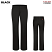 Black - Dickies Women's Relaxed Straight Stretch Twill Pants #FP31BK