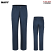 Navy - Dickies Women's Premium Relaxed Fit Straight Leg Cotton Cargo Pant #FP39NV