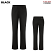 Black - Dickies Women's Relaxed Fit Straight Leg Women's Industrial Flat Front Pant #FP92BK