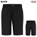 Black - Dickies Women's 9-inch Flat Front Short #FR22BK