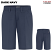 Dark Navy - Dickies Women's 9-inch Flat Front Short #FR22DN