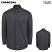 Dark Charcoal - Dickies Men's Long Sleeve Industrial Work Shirt #L535CH