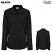 Black - Dickies Women's Industrial Long Sleeve Work Shirt #L5350BK
