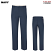 Navy - Dickies Men's Industrial Flat Front Relaxed Fit Pants #LP92NV