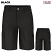 Black - Dickies 11 Inch Regular Fit Industrial Cargo Shorts #LR00BK