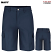 Navy - Dickies 11 Inch Regular Fit Industrial Cargo Shorts #LR00NV