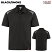 Black/Smoke - Dickies LS66 Men's Polo Shirt - Team Performance Short Sleeve #LS66BS
