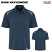 Dark Navy/Smoke - Dickies LS66 Men's Polo Shirt - Team Performance Short Sleeve #LS66NS