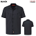 Black - Dickies Men's Short Sleeve Industrial Work Shirt #S535BK