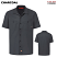 Charcoal - Dickies Men's Short Sleeve Industrial Work Shirt #LS535CH