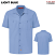 Light Blue - Dickies Men's Short Sleeve Industrial Work Shirt #S535LW