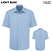 Light Blue - Dickies Men's Short Sleeve Button-Down Oxford Shirt #SSS46L