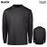 Black - Dickies Men's Long Sleeve Heavyweight Crew Neck #WL50BK