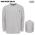 Heather Grey - Dickies Men's Long Sleeve Heavyweight Crew Neck #WL50HG