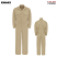 Khaki - Bulwark ExcelFR ComforTouch Deluxe Coveralls #CLB2KH