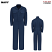 Navy - Bulwark ExcelFR ComforTouch Deluxe Coveralls #CLB2NV
