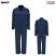 Navy - Bulwark ExcelFR ComforTouch Deluxe Coveralls #CLB6NV