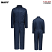 Navy - Bulwark ExcelFR ComforTouch Deluxe Insulated Coveralls #CLC8NV
