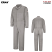 Gray - Bulwark CLD6 - Men's Comfortouch Deluxe Coverall - Lightweight Excel Flame Resistant #CLD6GY