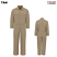 Tan - Bulwark Nomex IIIA Deluxe Coveralls #CNB2TN