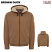 Brown Duck - Bulwark Men's Brown Duck Hooded Jacket with Lanyard Access #JLH4BD