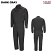 Dark Gray - Bulwark Men's IQ Series Mobility Coverall - With Insect Shield #QC20DI