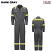 Dark Gray - Bulwark QC20EV Men's Mobility Coverall #QC20EV