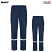 Navy - Bulwark QP14 Men's Lightweight IQ Series Comfort Pant - Enhanced Visibility #QP14NE