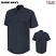 Dark Navy - Horace Small HS1446 Men's New Generation Uniform Short Sleeve Shirt #HS1446