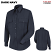 Navy - Horace Small HS1447 Women's New Generation Stretch Uniform Long Sleeve Shirt #HS1447