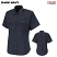 Dark Navy - Horace Small HS1448 Women's New Generation Stretch Uniform Short Sleeve Shirt #HS1448