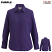 Purple - Edwards Women's Long Sleeve Batiste Cafe Blouse # 5291-053