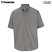 Titanium - Edwards Men's Poplin Short Sleeve Shirt # 1230-902