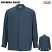 Riviera Blue - Edwards Men's Stand-up Collar Long Sleeve Shirt #1398-406
