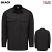 Black - Dickies LL94 Men's Tactical Shirt - Long Sleeve #LL94BK