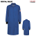Royal Blue - Bulwark Women's Lab Coat with Knit Cuffs - Flame Resistant #KNC3RB