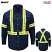 Navy - Bulwark SMUC Men's Dress Uniform Long Sleeve Shirt - Reflective Trim #SMUCNV