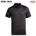 Steel Grey - Edwards Men's Flat Knit Polo Shirt #1580-079