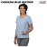 Carolina Blue Heather - Edwards 7279 - Women's Melange - Ultra-Light Full-Zip Tunic #7279-981