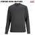 Forged Iron Heather - Edwards 3482 Point Grey Men's Double Knit Quarter Zip Pullover #3482-917