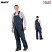 Navy - Berne Men's Deluxe Insulated Quilt Lined Bib Overall # B415NV