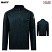 Navy - Bulwark STZ2 Men's 1/4 Zip Flex Knit Flame Resistant Jersey #STZ2NV