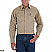 Khaki - Wrangler Men's Cowboy Cut Long Sleeve Twill Shirt # 70140MW