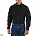 Black - Wrangler Men's Long Sleeve Solid Broadcloth Sport Western Shirts # 71105BK