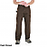 Dark Brown - Riggs Workwear by Wrangler Men's Ripstop Ranger Pants # 3W060DB